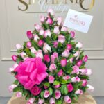 Arreglo floral en rosas
