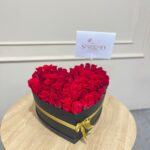 Caja Corazon con rosas