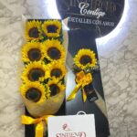 Caja de girasoles